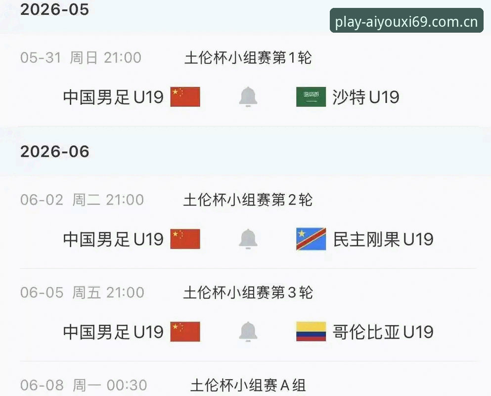 EW APP下载 3个核心问题,拆解U19国足土伦杯0-3出局:到底输在哪?